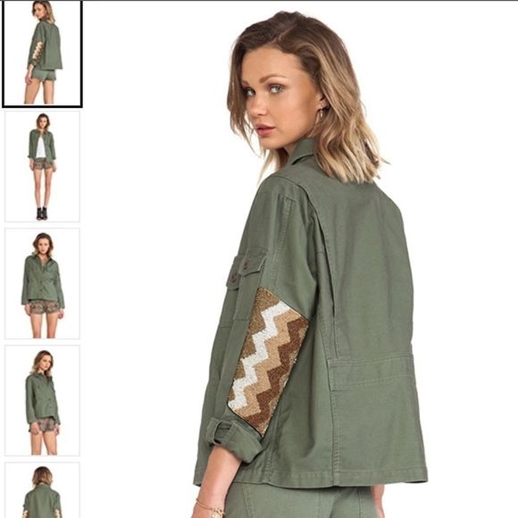 Capulet Oversized Embellished Military Jacket LNC - Picture 2 of 8